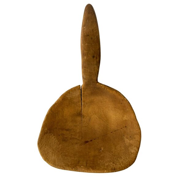 Antique Vintage Kitchen Tools Wooden Scoop & Paddle Hand Crafted Made Rustic - Picture 10 of 13